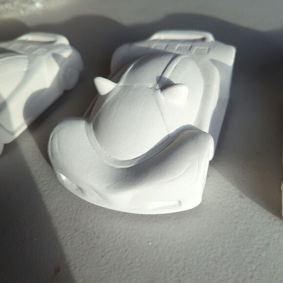 Lot of 4 Bisque Imports Ceramic, Ready to Paint Super Sports Car - Picture 3 of 6